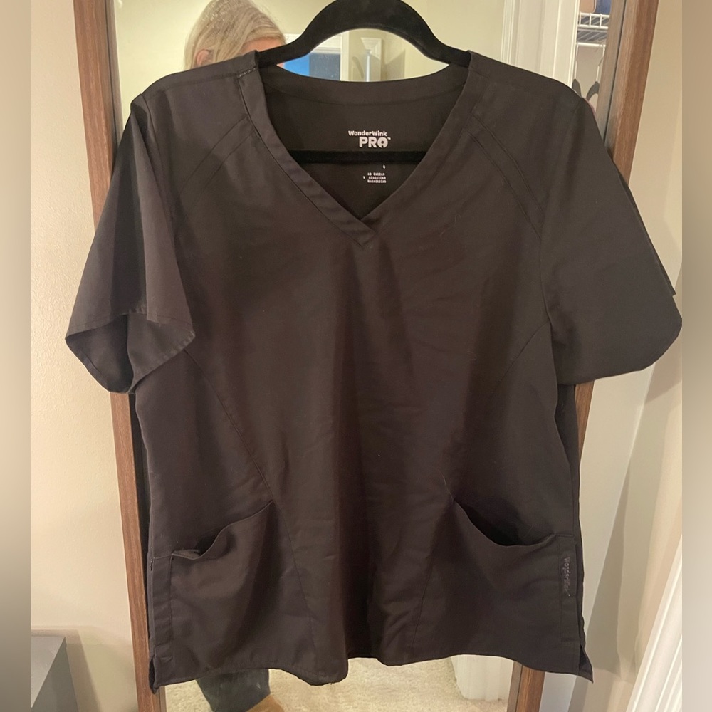 Wonderwink Scrub Top Size L